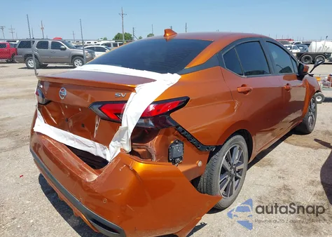 2020 Nissan Versa Sv Xtronic Cvt z USA, uszkodzony, nr VIN 3N1CN8EV6LL812320